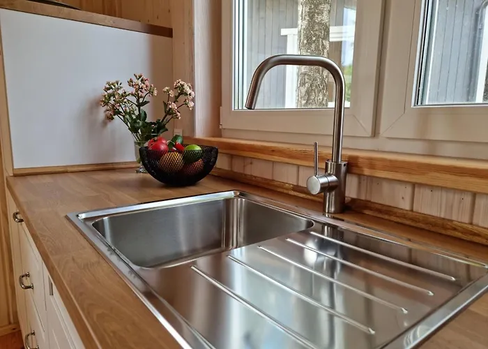 Sloneczna Zatoka Деревянный коттедж Gowidlino